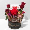 Birthday Chocolate & Flower Box – Perfect Gift for Celebration