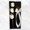 Snow Rose Flower Box – Winter-Themed Floral Present