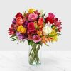 Colorful Flower Vase Model Smile