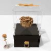 Golden Eternal Rose Box – Surprise Gift for Special Occasions