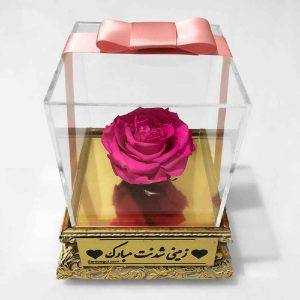 Pink Eternal Rose Box Model Cute