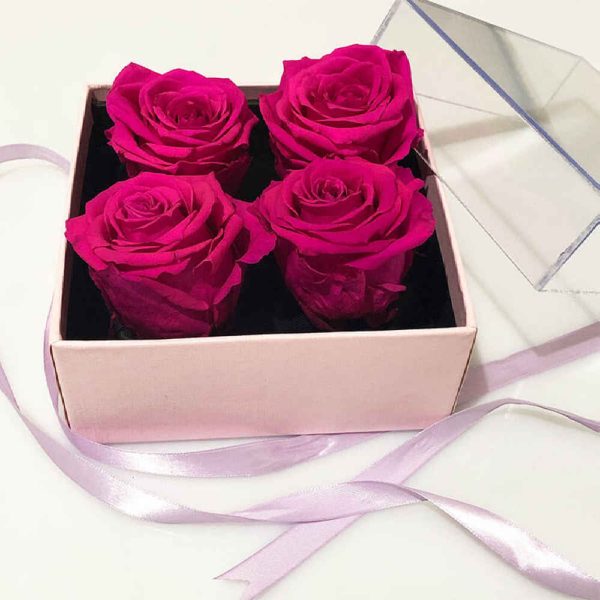 Pink Eternal Rose Box Model Spring