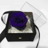 Velvet Purple Eternal Rose Box – Luxurious Gift for Anniversaries