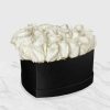 Ghalbi Rose Flower Box – Heart-Shaped Bouquet for Anniversaries