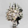 White Flower Vase Model Farjam