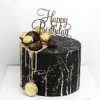 Black Cake Model Gold