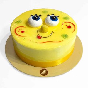 Chocolate Cake Model Sponge Bob