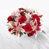 Rose & Lily Flower Bouquet – Elegant Arrangement for Anniversaries