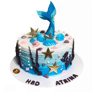 Under the Sea Themed Cake