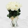 White Rose Flower Bouquet Model Cloud