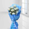Pinar White Rose Flower Bouquet – Sophisticated Floral Gift