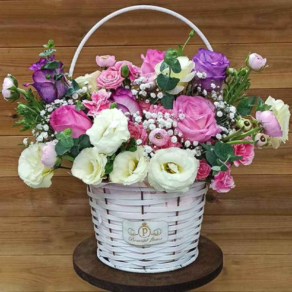 Flower Basket Model Shine