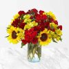 Sunflower Vase – Bright and Cheerful Arrangement