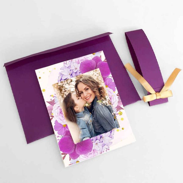 Pictorial Postcard Model Purple