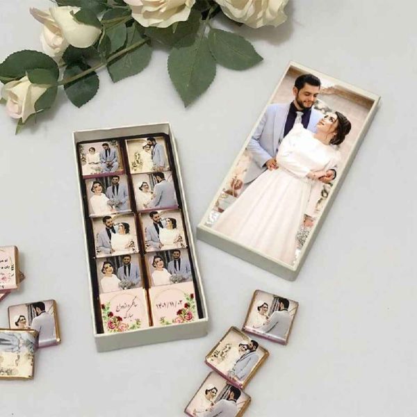 Customized Pictorial Chocolate with Date Design