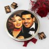 Personalised Chocolates in Metal Keepsake Box