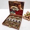 Luxury Customized Chocolate With Leather Box