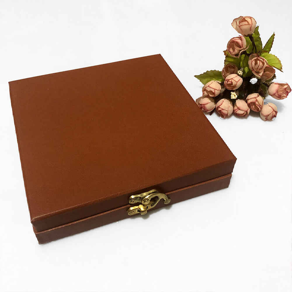 Luxury Customized Chocolate With Leather Box