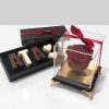 Personalized Name Chocolate & Eternal Rose Package