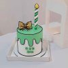 Bow Design 2D Round Cake – Elegant Birthday or Bridal Shower
