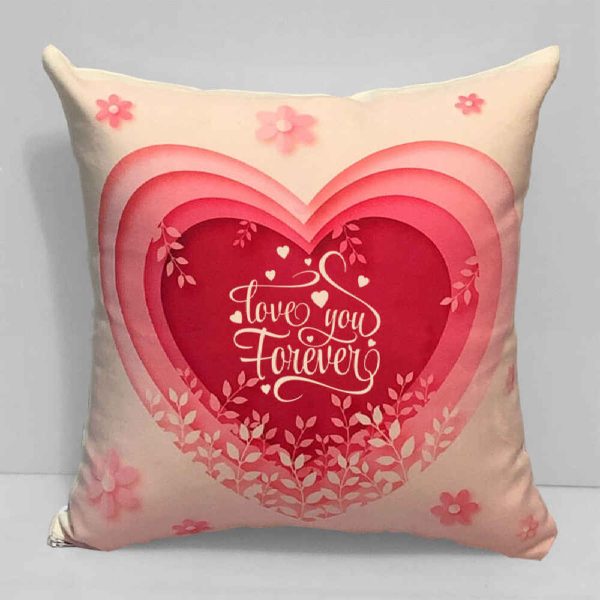 Personalized Cushion Double-Sided Model Love you