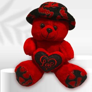 Love Teddy Bear Red Plush Toy