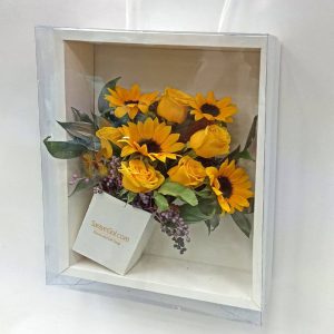 Rose & Sun Flower Box