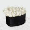 Thumbnail 2: Heart-Shaped White Rose Box – A Beautiful Gift for Mother's Day with Elegant Floral Arrangement