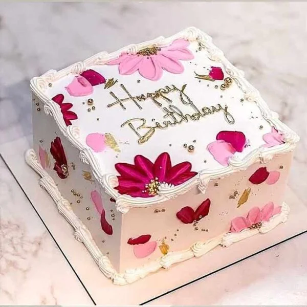 Main image of Floral Victoria Birthday Cake | Perfect Celebration Cake