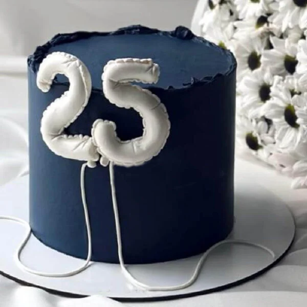 Main image of Personalized Birthday Balloon Number Cake | Fun & Colorful Celebration