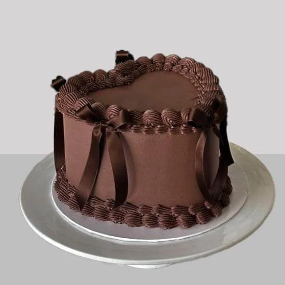 Main image of Chocolate Heart Cake | Decadent Romantic Treat